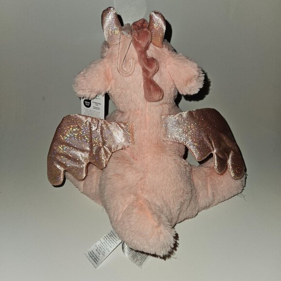NEW Carter's Pink Dragon Plush Lovey 9" Stuffed Animal Baby Toy 2024 - Picture 5 of 10